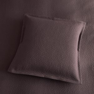 Garment-dyed cotton textured cushion cover 50x50 cm