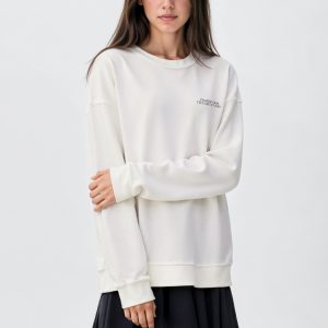 Butterfly-print sweatshirt