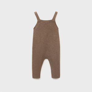 Long knitted dungarees