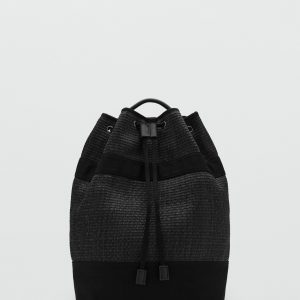 Lace-up sack backpack