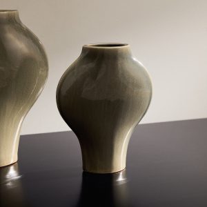 Small stoneware vase