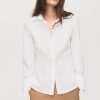 Slim-fit poplin shirt