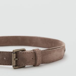 Stars leather belt