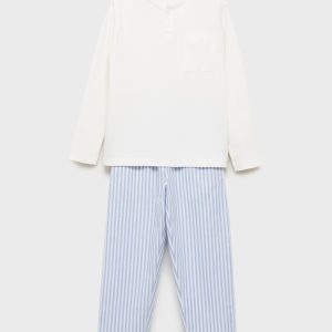 Striped long pyjamas