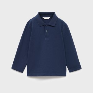 Cotton basic polo shirt