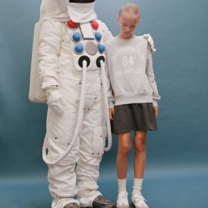 Combined sweatshirt dress