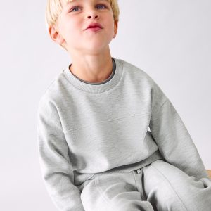 Cotton joggers with elastic waist