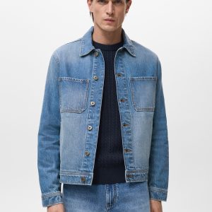 Denim jacket pockets