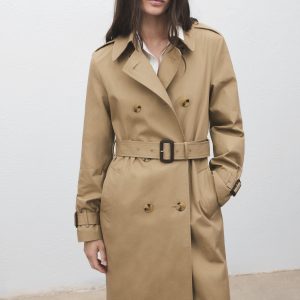 Classic trench coat with belt