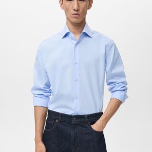 100% cotton slim-fit shirt