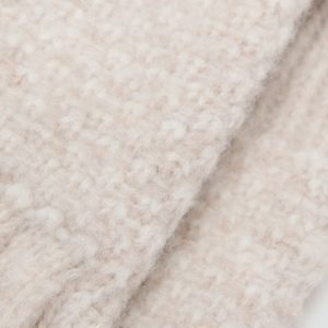 Combined knitted glove