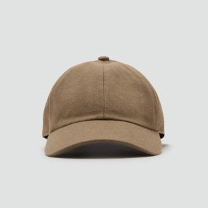 Wool-blend cap