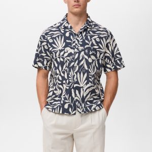 Relaxed-fit printed shirt