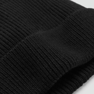 Ribbed wool hat