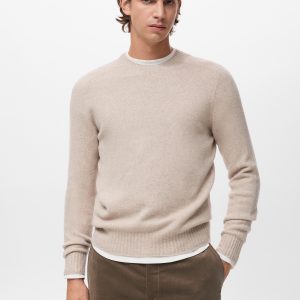 Knitted wool blend sweater