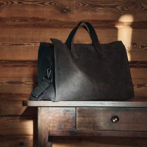 Striped fine-knit sweater