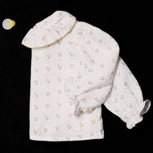 Printed cotton blouse