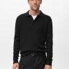 Cotton lyocell polo shirt