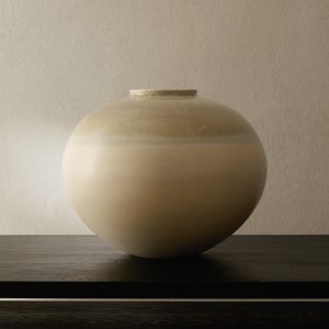Large stoneware vase