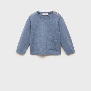 Knit pocket sweater