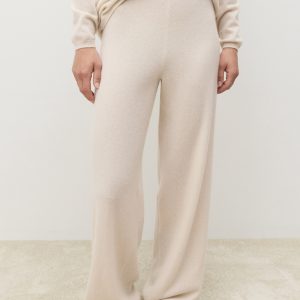 100% cashmere pants