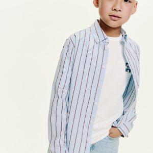 Striped cotton shirt