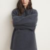 Fleece sweatshirt with zip