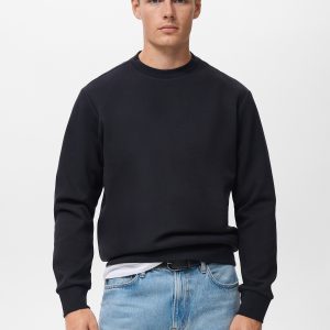 Regular-fit cotton sweatshirt
