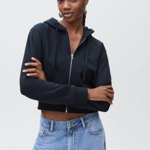 Zipped hoodie