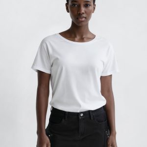 Cargo skirt with star studs