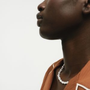 Textured shirt with contrasting trim