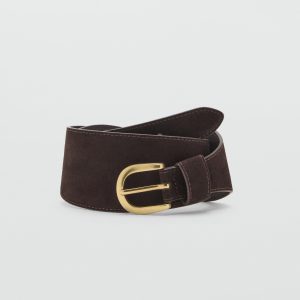 Suede obi belt