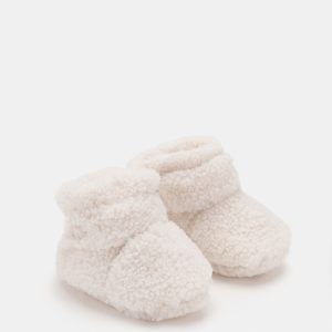 Shearling booties
