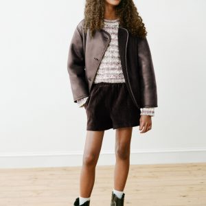 Elastic waist shorts