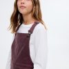 Corduroy pinafore dress