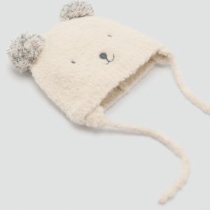 Bear knitted hat