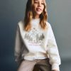 Embroidered cotton sweatshirt