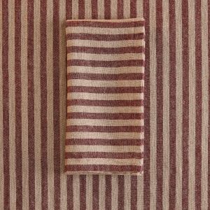 Striped linen napkins