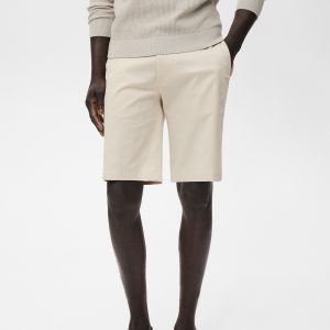 Slim-fit chino cotton bermuda shorts