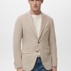 Verner slim-fit cotton blazer