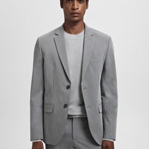 Super slim-fit suit jacket in stretch fabric