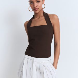 Halter-neck top