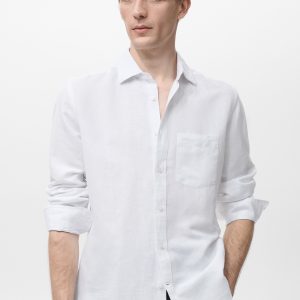 Pocket linen shirt