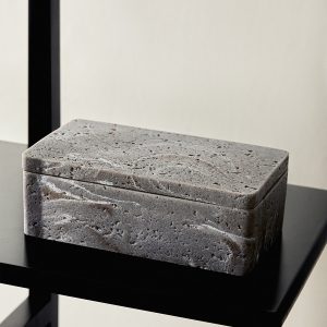 Stone-effect resin box