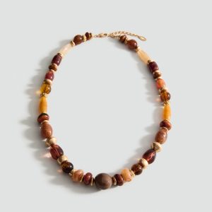 Combined beads necklace
