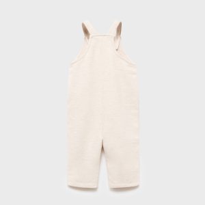 Long cotton dungarees