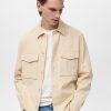 Lyocell cotton jacket with pockets