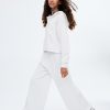 Cotton joggers with elastic waist