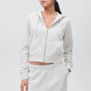 Cotton joggers with seams