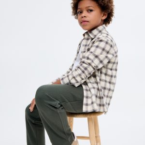 Cotton drawstring joggers